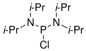 Bis(di-i-propylamino)chlorophosphine - CAS:56183-63-2 - Bis(diisopropylamino)chlorophosphine, Chlorobis(N,N-diisopropyl)phosphoramidite, Chlorobis(N,N-diisopropylamino)phosphine, Tetraisopropylphosphorodiamidous chloride